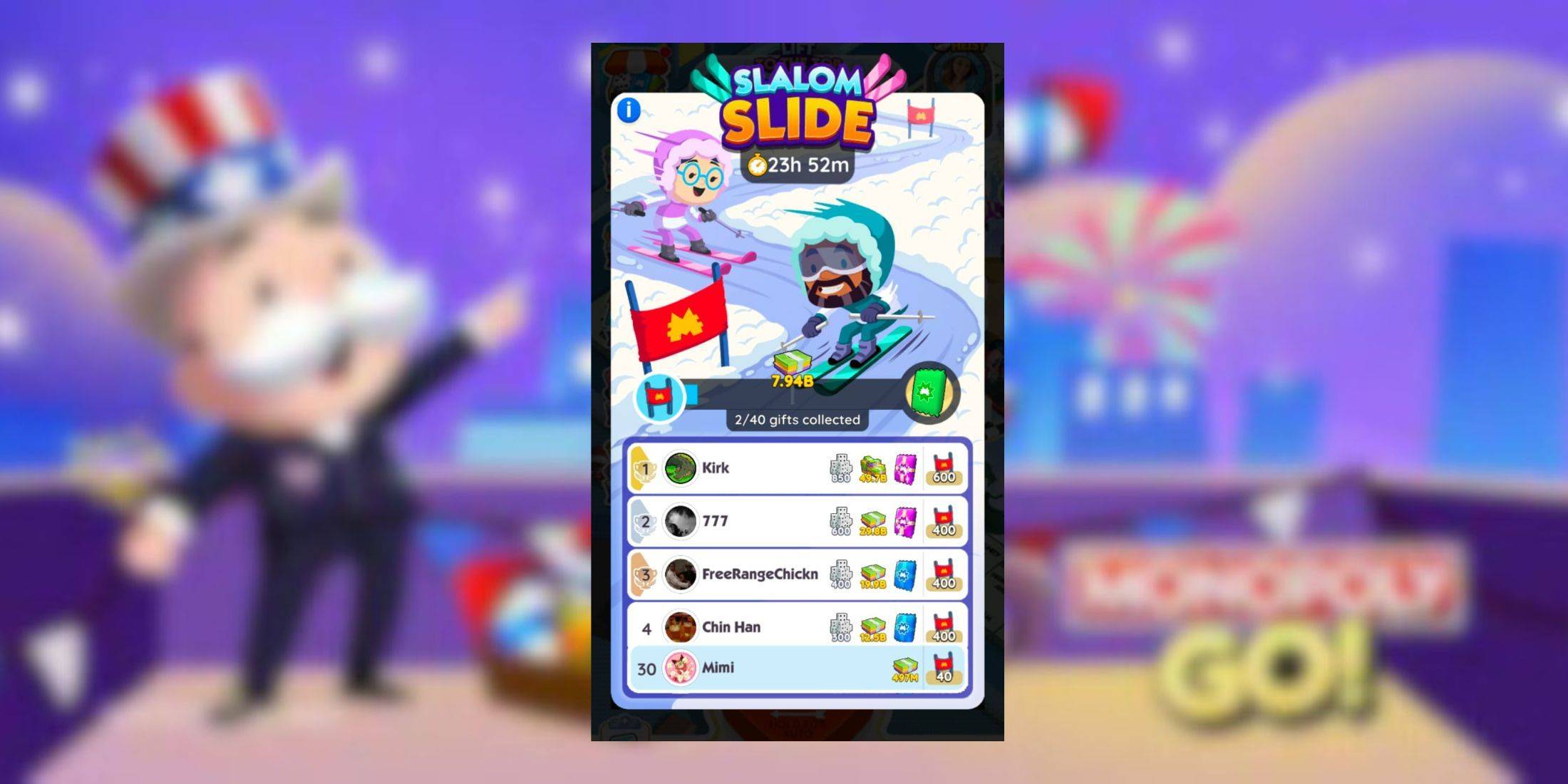 New Monopoly GO Rewards: Slalom Slide Bonanza