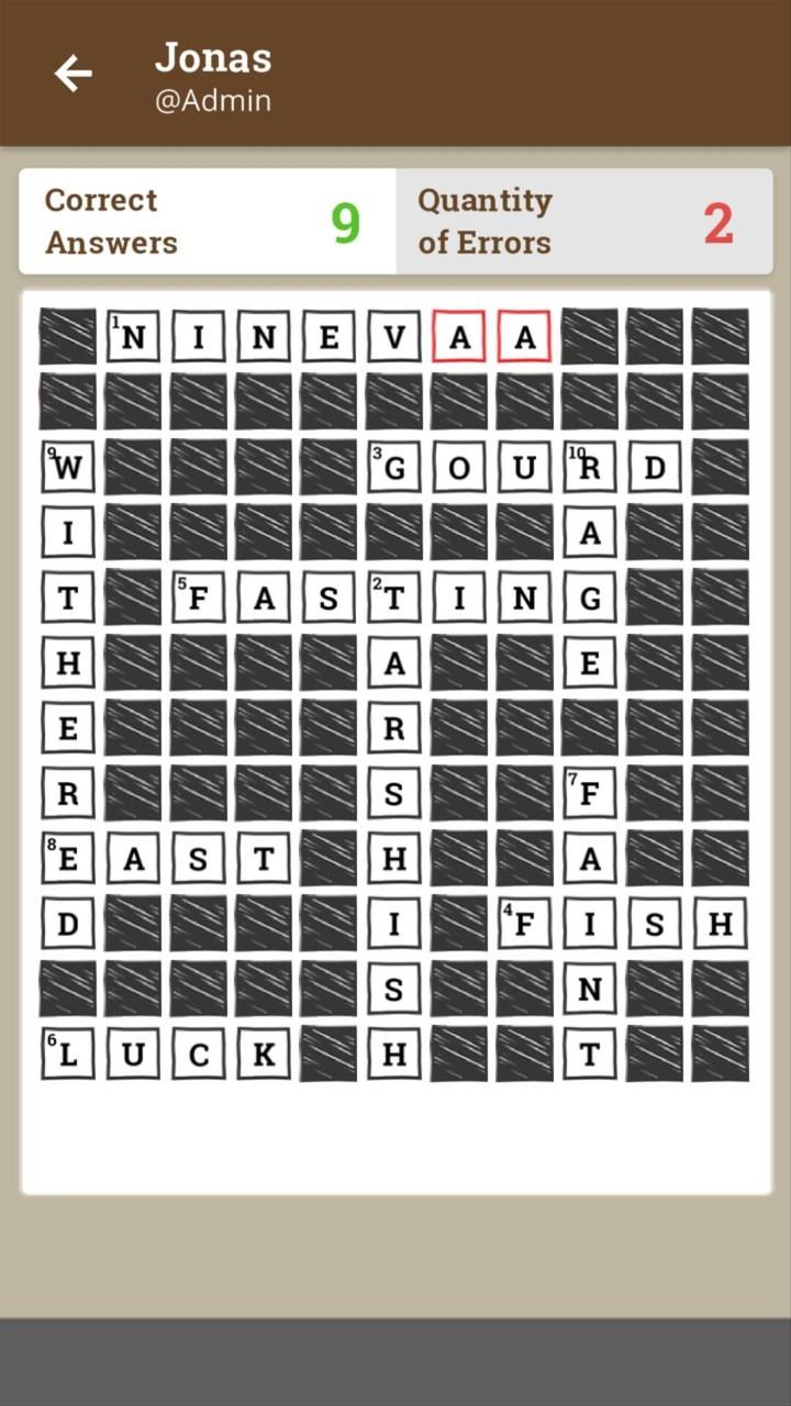 Biblical Crosswords应用截图第3张