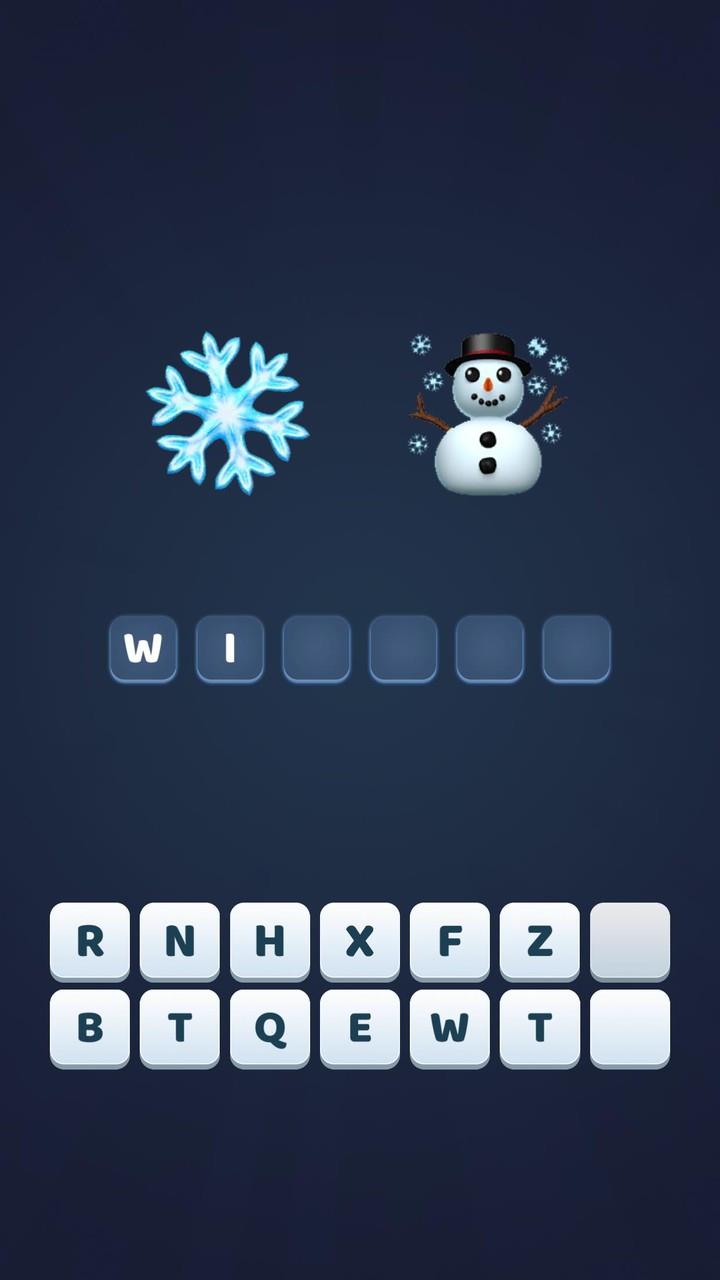 Emoji Quiz - Word game Captura de pantalla 1