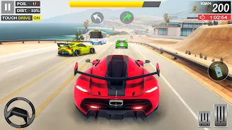 Crazy Car Offline Racing Games Captura de tela 2