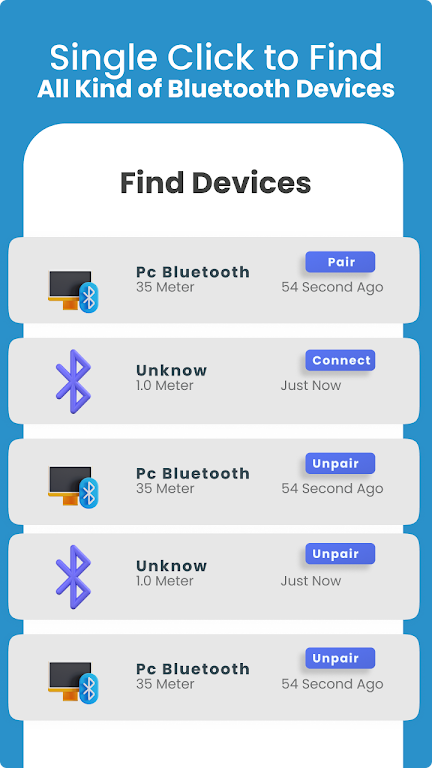 Bluetooth Pairing Auto Connect Captura de tela 1