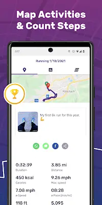 FITAPP: Run Distance Tracker Скриншот 3