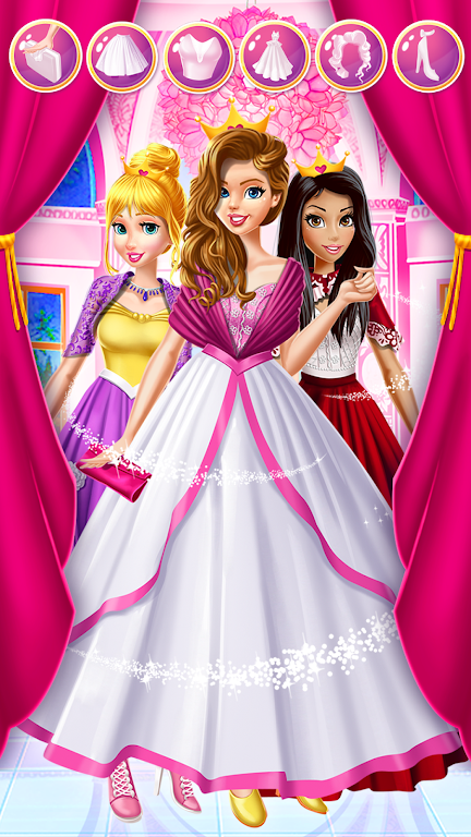 Dress Up Royal Princess Doll Captura de tela 2