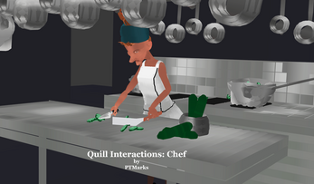 Quill Interactions: Chef Captura de tela 1