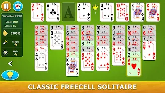 FreeCell Solitaire - Card Game Captura de pantalla 1