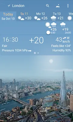 YoWindow Weather 스크린샷 1