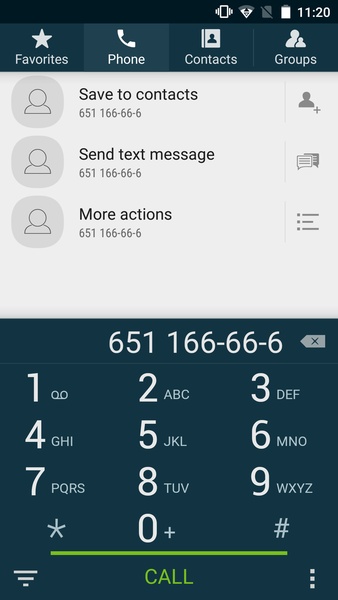 True Phone Dialer and Contacts Screenshot 1