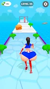 Twerk Battle Race Running Game Скриншот 3