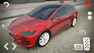 Electric Tesla Model X Driver Screenshot 1