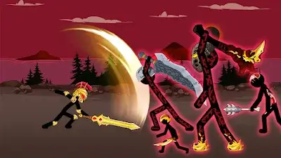 Stickman Legacy: Giant War Скриншот 1