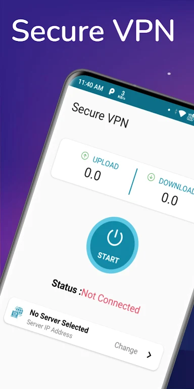 Secure VPN Proxy スクリーンショット 1