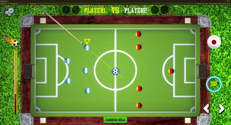 FOOTPOOL:  Soccer & billiards Capture d'écran 2