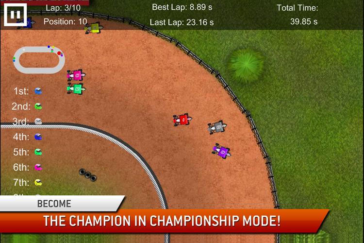 Dirt Racing Sprint Car Game 2 スクリーンショット 1