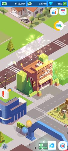 Idle Commercial Street Tycoon Capture d'écran 1