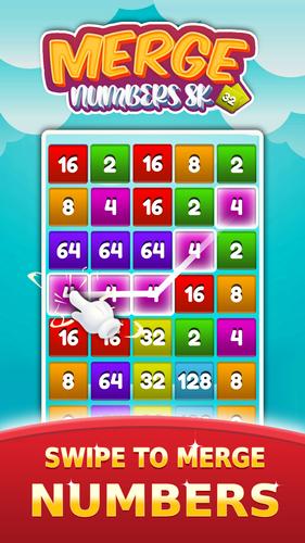 2048 Number Merge Games Puzzle Captura de pantalla 2