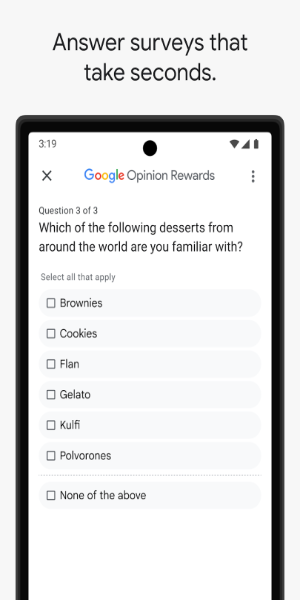 Google Opinion Rewards Screenshot 2