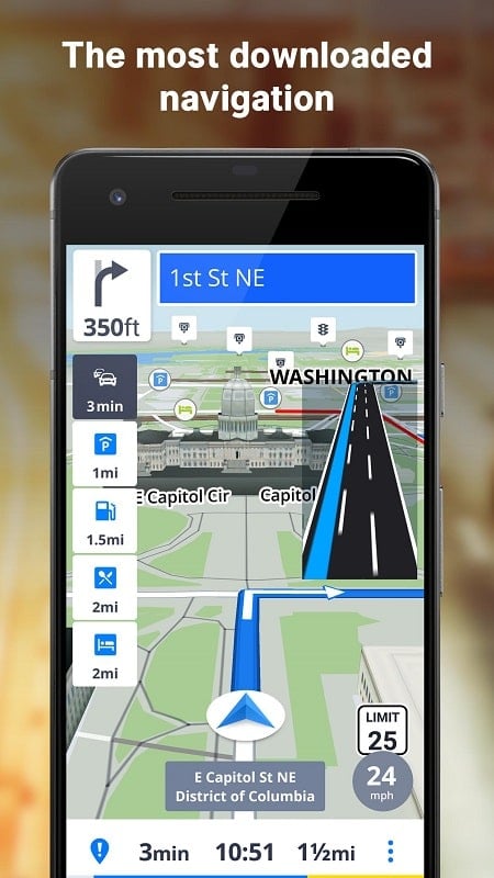 Sygic GPS Navigation & Maps スクリーンショット 1