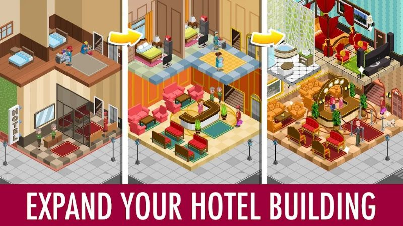 Hotel Tycoon Empire स्क्रीनशॉट 4