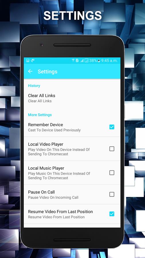 RaysCast For Chromecast 스크린샷 2