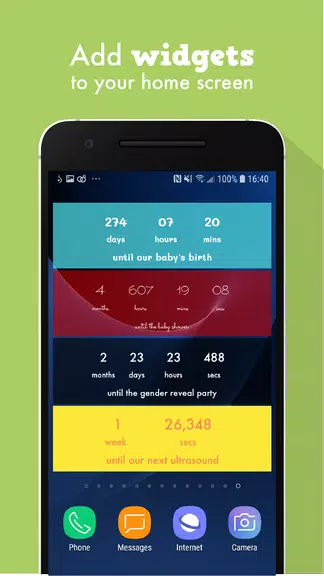 Baby Countdown Widget 스크린샷 4