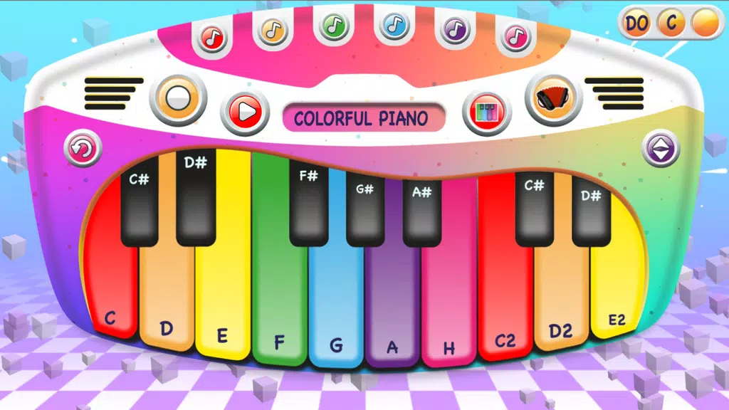 Colorful Piano स्क्रीनशॉट 2