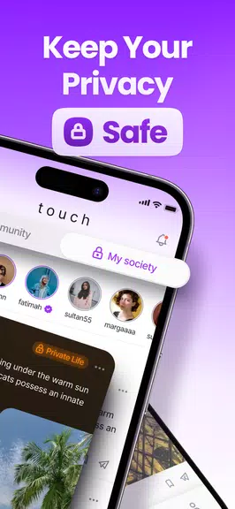Touchapp - Meaningful Sharing Captura de pantalla 2