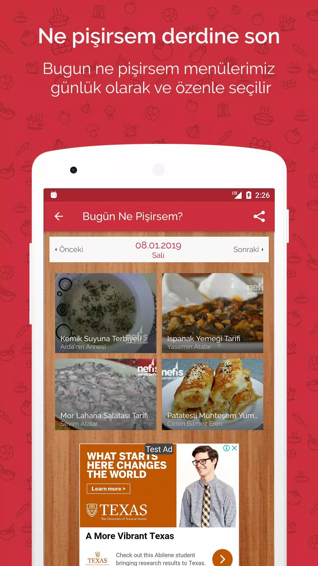 Nefis Yemek Tarifleri Capture d'écran 3