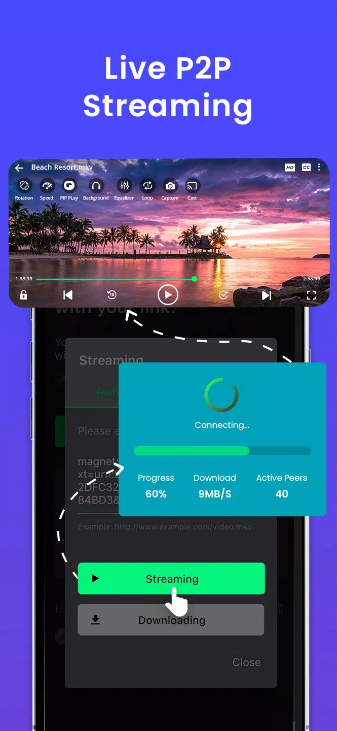 SPlayer - Fast Video Player スクリーンショット 4