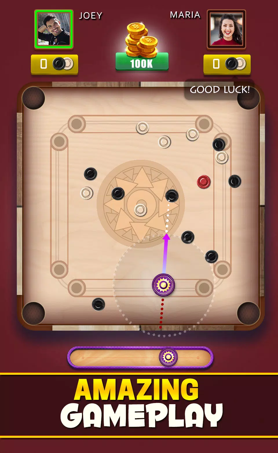 Carrom Club Captura de pantalla 3