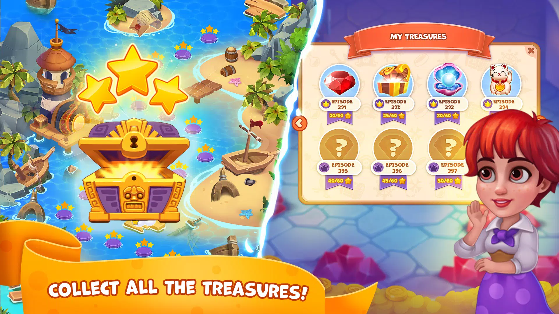 Pirate Treasures应用截图第4张