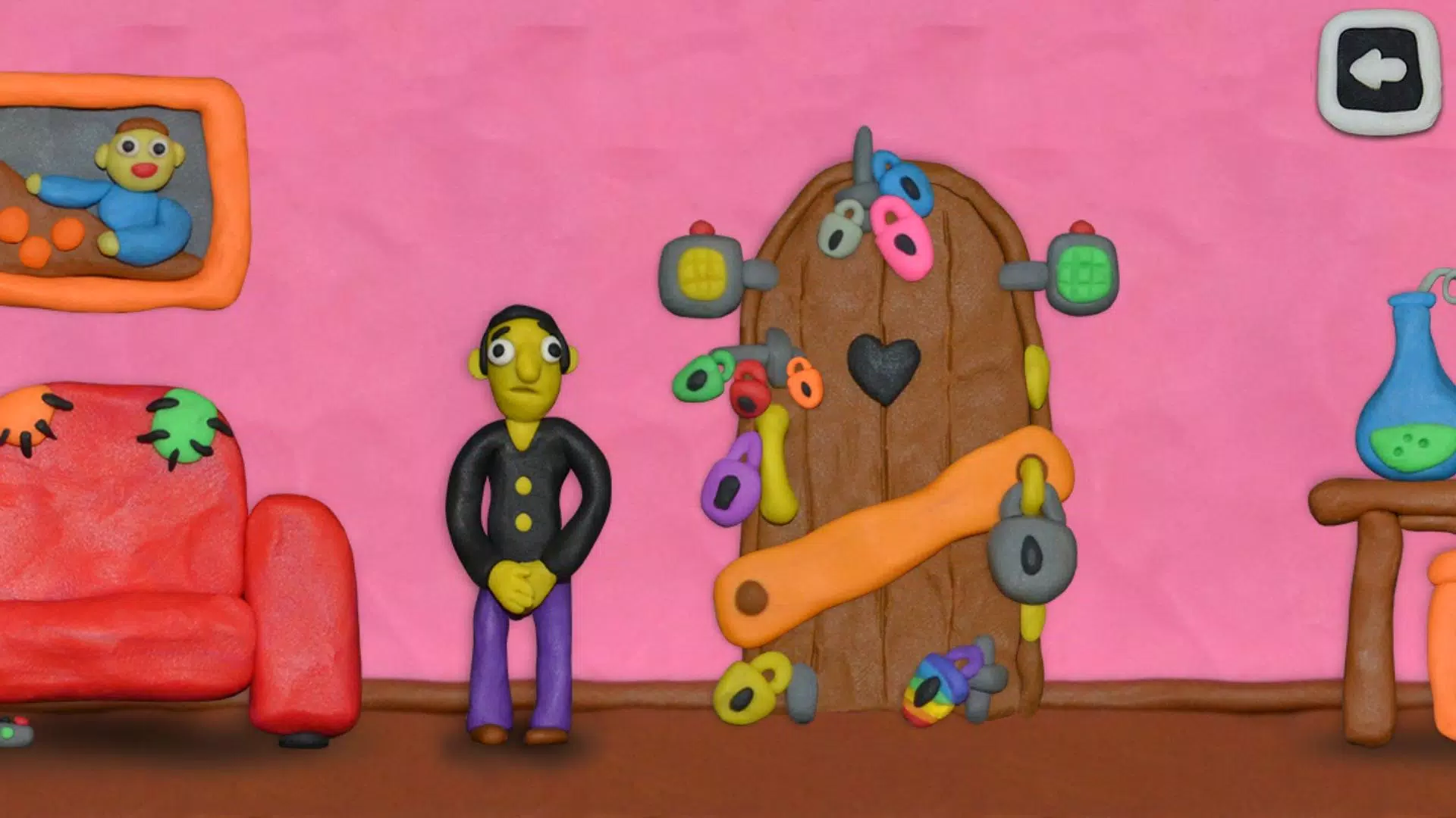 12 LOCKS: Plasticine room Capture d'écran 2
