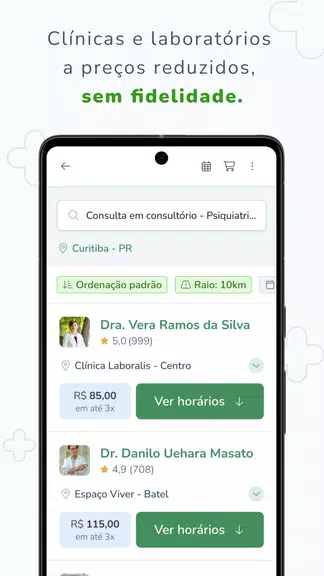 Medprev: Agende Médico e Exame Screenshot 2