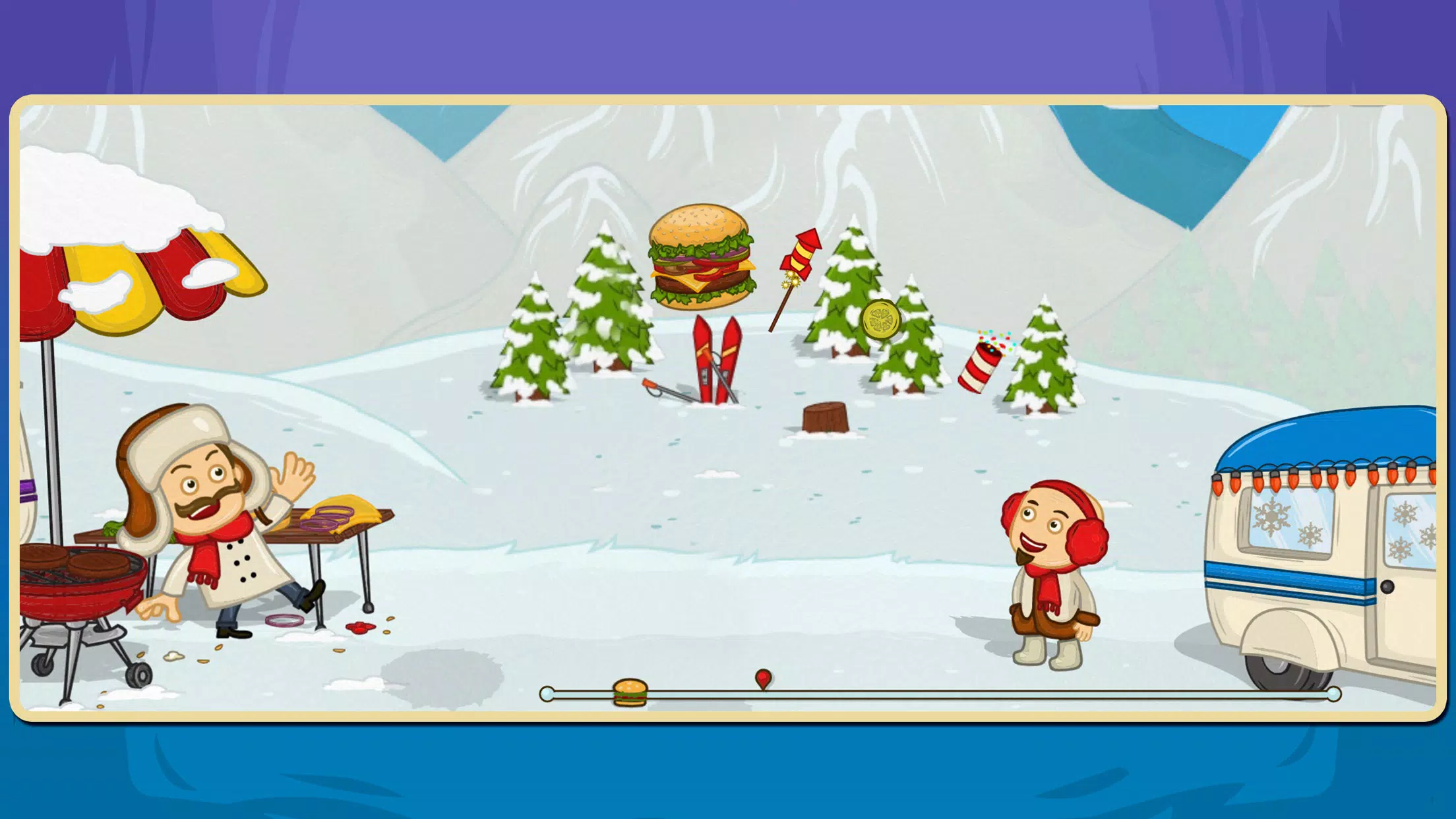 Mad Burger 2: Xmas edition 스크린샷 1