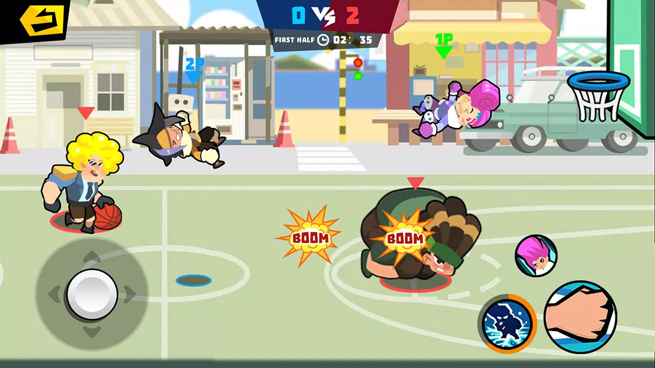 Combat Basketball- Sharp War スクリーンショット 4