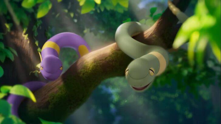 Pokémon Ekans and Arbok Animated Short Still