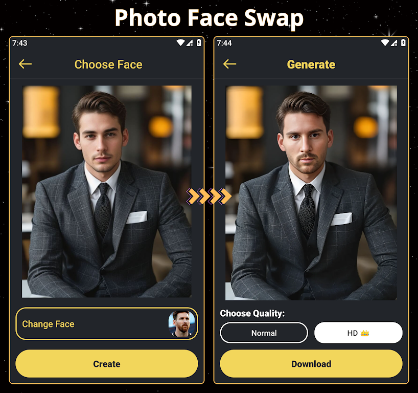 Face Over: AI Face Swap 스크린샷 2