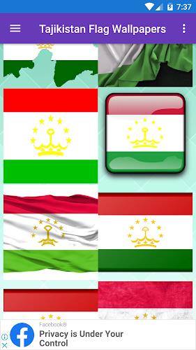 Tajikistan Flag Wallpaper: Fla應用截圖第3張