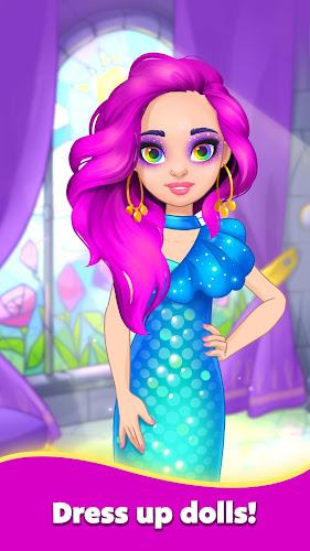 Dress Up Doll: Games for Girls Captura de tela 1