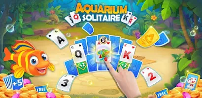 Solitaire TriPeaks: Aquarium Screenshot 1