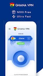 VPN Ghana - Get Ghana IP スクリーンショット 1