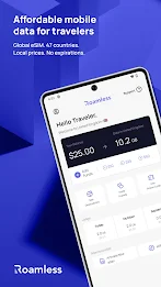 Roamless: Travel Internet Capture d'écran 2