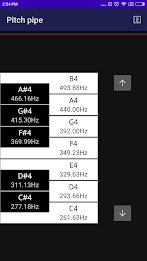 CarlTune - Chromatic Tuner Скриншот 3