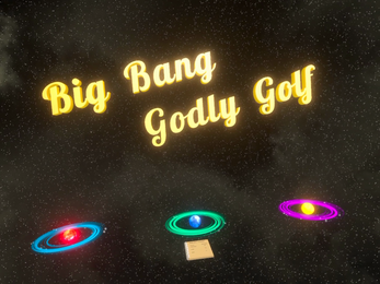 Big Bang Godly Golf Capture d'écran 1