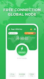 Fast VPN Pro - Fast & Secure Screenshot 1