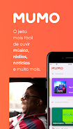 Mumo: música, rádio e notícias Скриншот 1