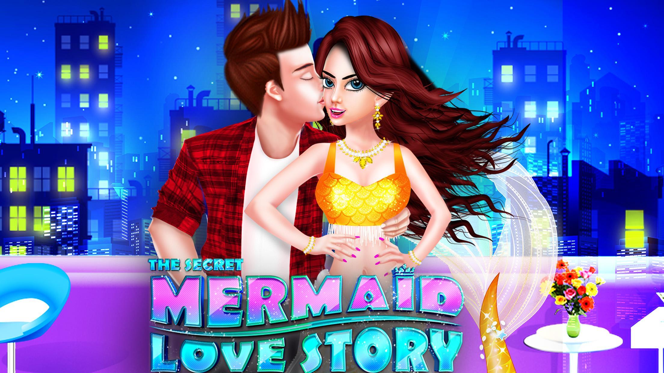 Secret Mermaid Love Crush Tale Captura de tela 1