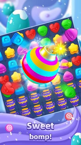 Sweet Candy Cat Puzzle Game Captura de tela 3