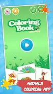 Animal Coloring Games for Kids Screenshot 1