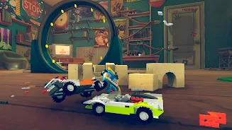 Blocky Toy Car Crash Online Captura de tela 1