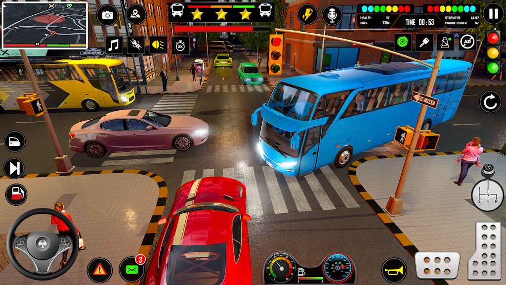 US Bus Simulator 3d Games 2024 スクリーンショット 2